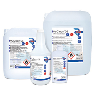 MyClean ® DS Schnelldesinfektion von Flächen, PARFÜMFREI, 1000 ml Flasche