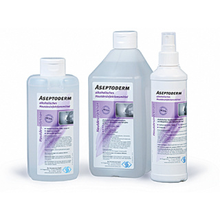 Schumacher ASEPTODERM ® alkoholisches Hautdesinfektionsmittel, 250 ml Sprühflasche - gute Hautverträglichkeit