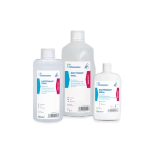 Schumacher ASEPTOMAN ® VIRAL alkoholisches Händedesinfektionsmittel, 500 ml Spenderflasche - sehr gute Hautverträglichkeit