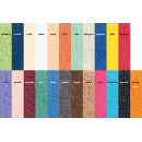 Nackenrollenbezug Frottee, 50 cm,  Terra