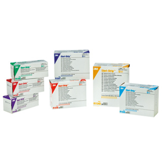 3M Steri-Strip  Wundnahtstreifen 3 x 75 mm, 50 x 5 Stck - sehr atmungsaktiv und sekretdurchlässig