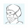Foliodress mask comfort senso , Mundschutz grün, 50 Stck - ideal bei extrem sensibler Haut