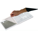 Hygiene Tastatur mit Silikonmembrane, sterilisierbar 134°C und desinfizierbar