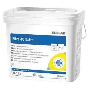 Eltra 40 EXTRA ® Desinfektionswaschmittel,  8,3 kg Eimer - für die chemothermische Wäschedesinfektion bei 40 °C nach VAH