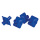 Vitalograph ® Bakterien-Viren-Filter, blau,  50 Stck -  für Vitalograph®/ MicroMedical/ MIR/ Cosmed/ Vistec/ndd-Spirette