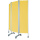 ropimex ® Butterfly Paravent fahrbar, 3-flüglig,  H165 x 140 cm offene Breite