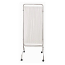 Bettschirm 3-teilig, 204 x 180 cm (BxH), fahrbar