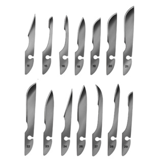 Skalpellklingen Bayha ®, 12 Pack a 12 Stck, einzeln steril, Fig. 22