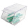 Waca Universal-Box, SAN, transparent klar, 26 x 16 x 15,5 cm - für kleine nützliche Dinge