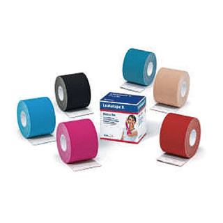 Leukotape ® K -  Kinesio-Tape 5 cm x 5 m, 5 Rollen/Pack, Farbe pink