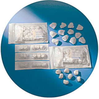 BEESANA ® Mulltupfer, Pflaume, steril, 40 x 5 Stck (2+3 St. verpackt)